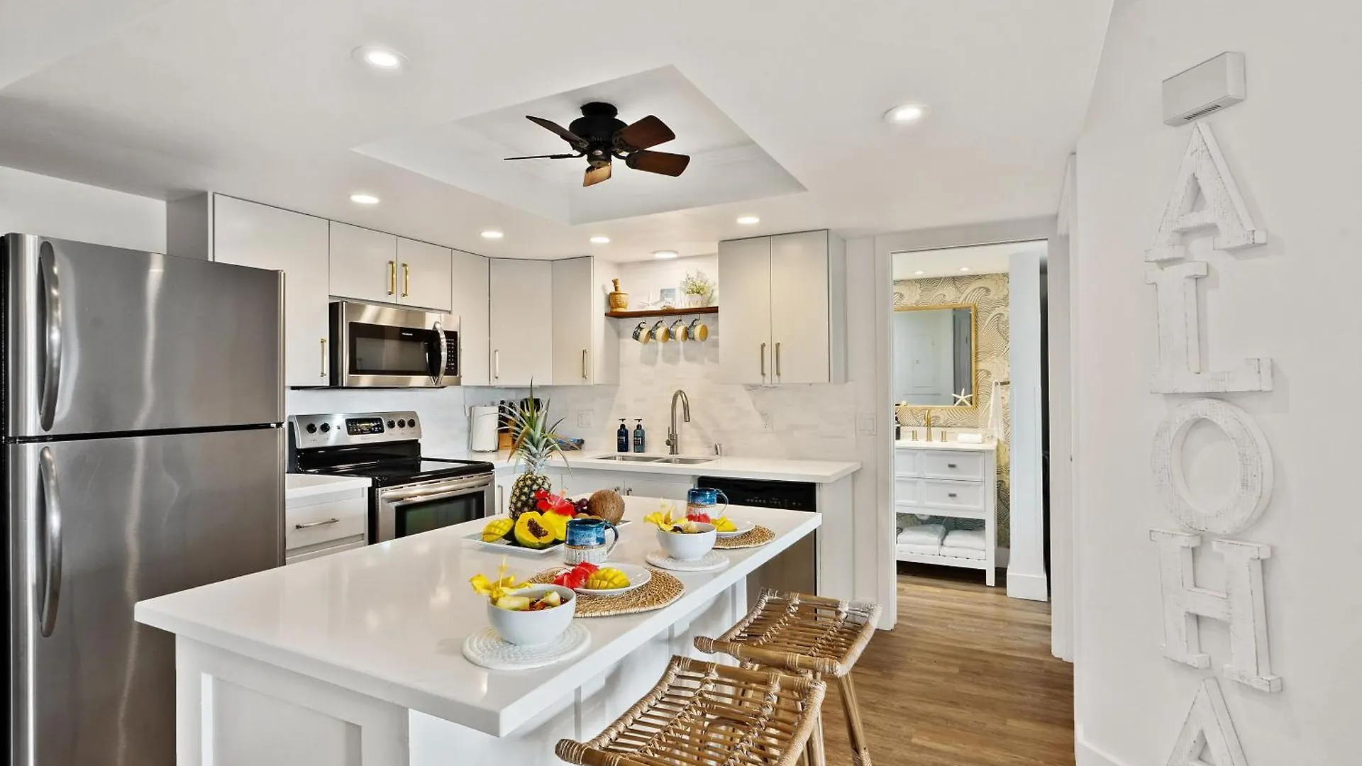 Appart hôtel Top 5 Home With King Bed Plus Steps To Beach & Shops Wailea  États-Unis